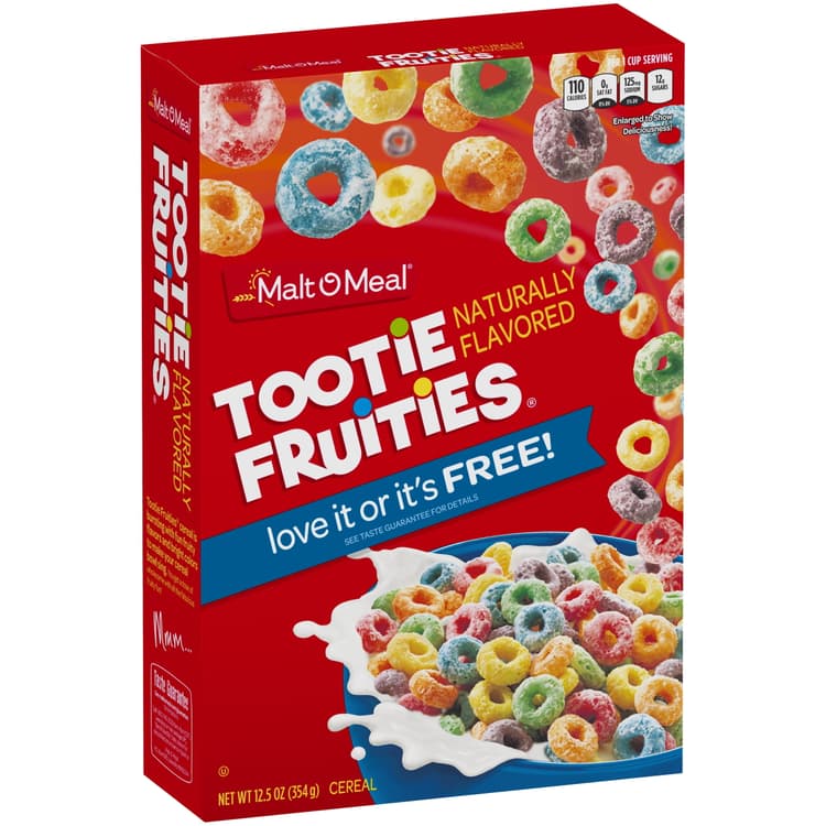 Malt O Meal Cereal, Tootie Fruities