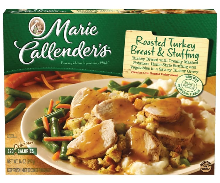 Marie Callender'S Roasted Turkey Breast & Stuffing