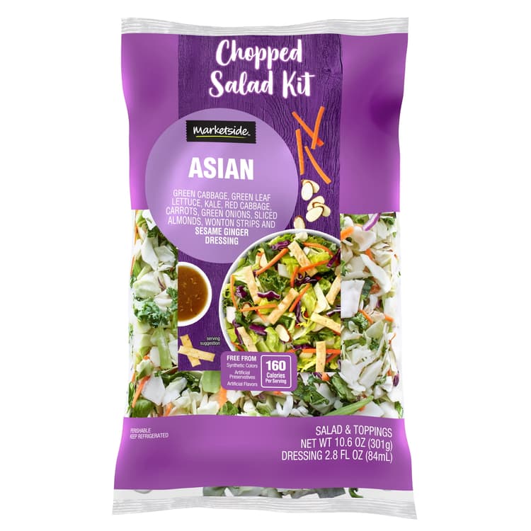 Marketside Asian Chopped Salad Kit, Bag, Fresh