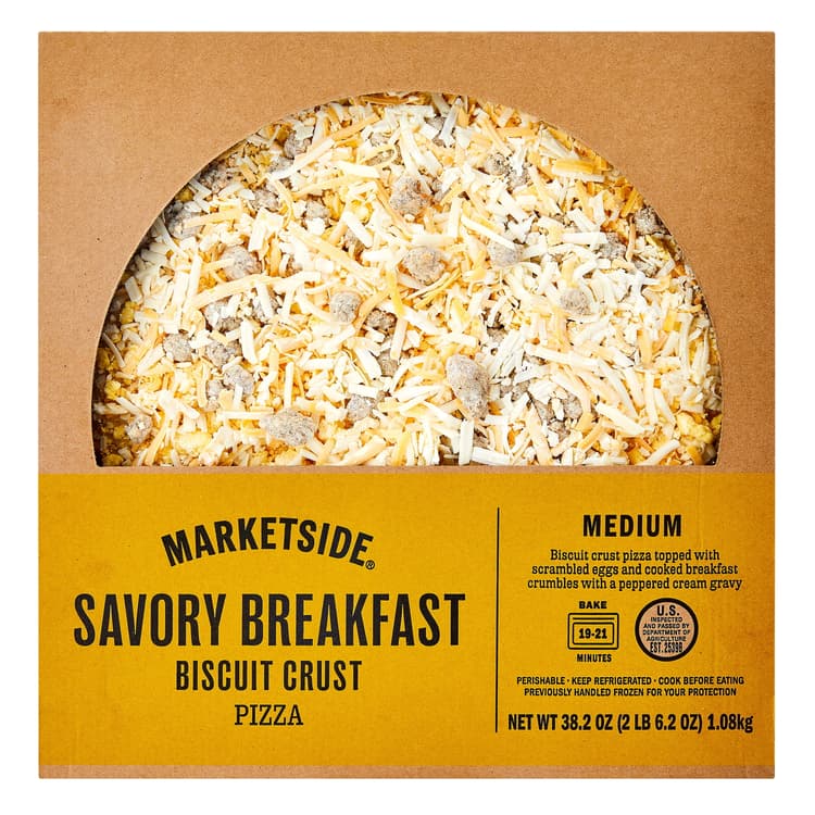 Marketside Biscuit Crust Savory Breakfast Pizza Medium