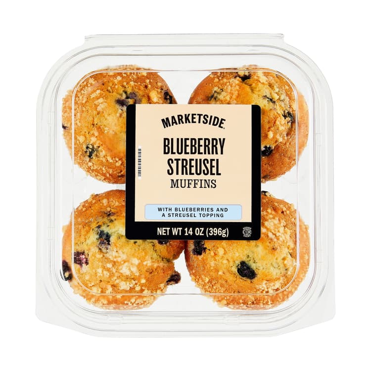 Marketside Blueberry Regular Muffins