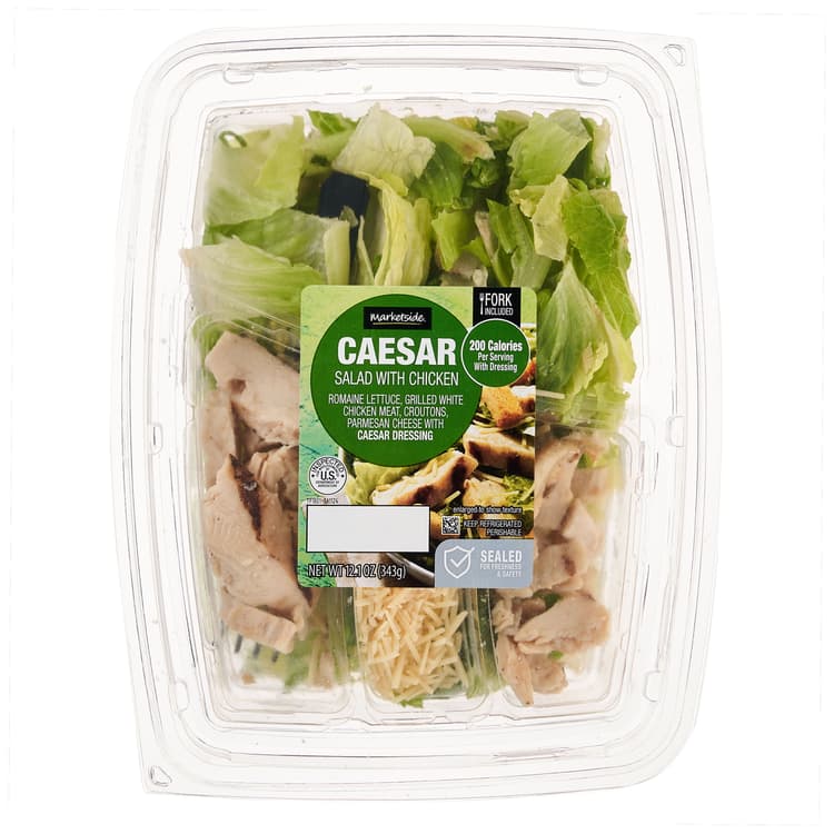 Marketside Chicken Caesar Salad, Fresh Deli