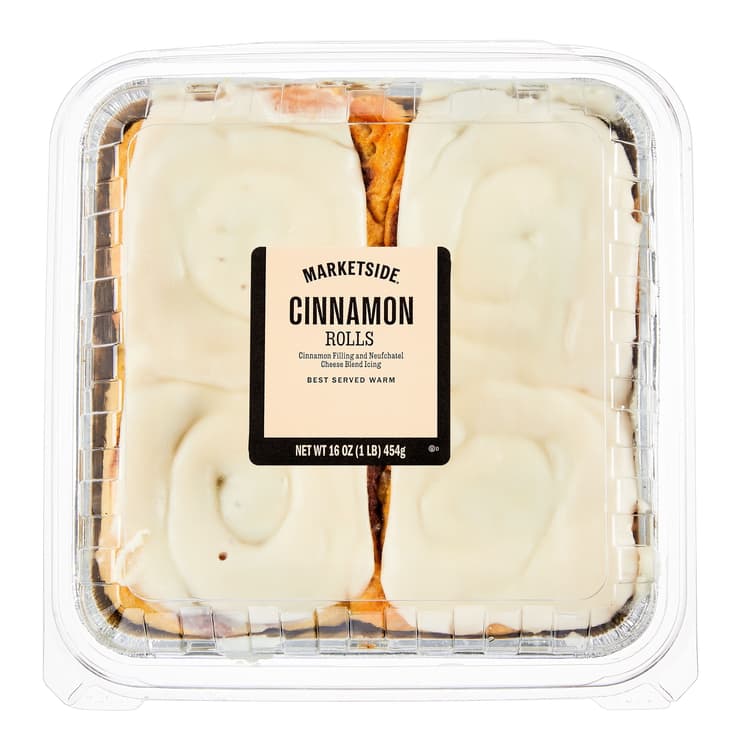 Marketside Cinnamon Rolls, Clamshell