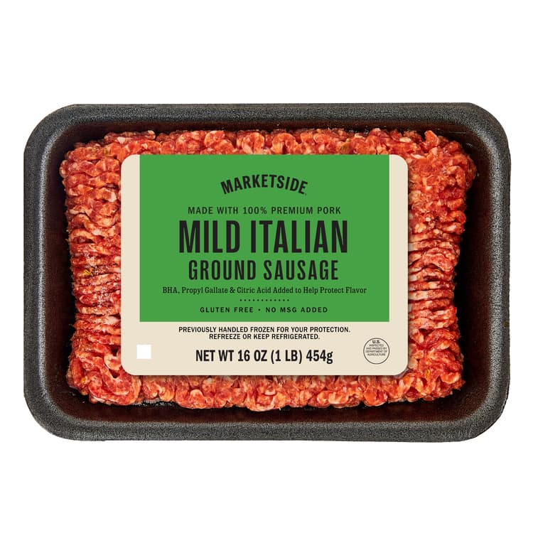 Marketside Mild Italian Ground Sausage