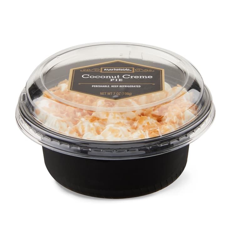 Marketside Mini Coconut Creme Pie, Plastic