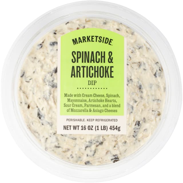 Is it Yeast Free? Marketside Premium Heatable Spinach Artichoke Dip Small