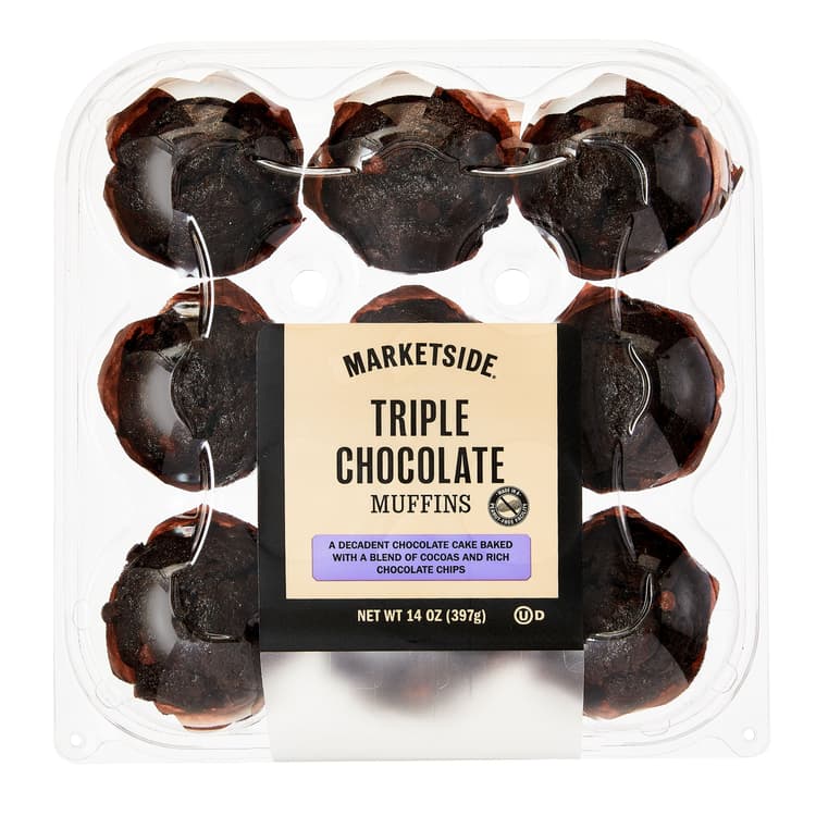 Marketside Triple Chocolate Muffins
