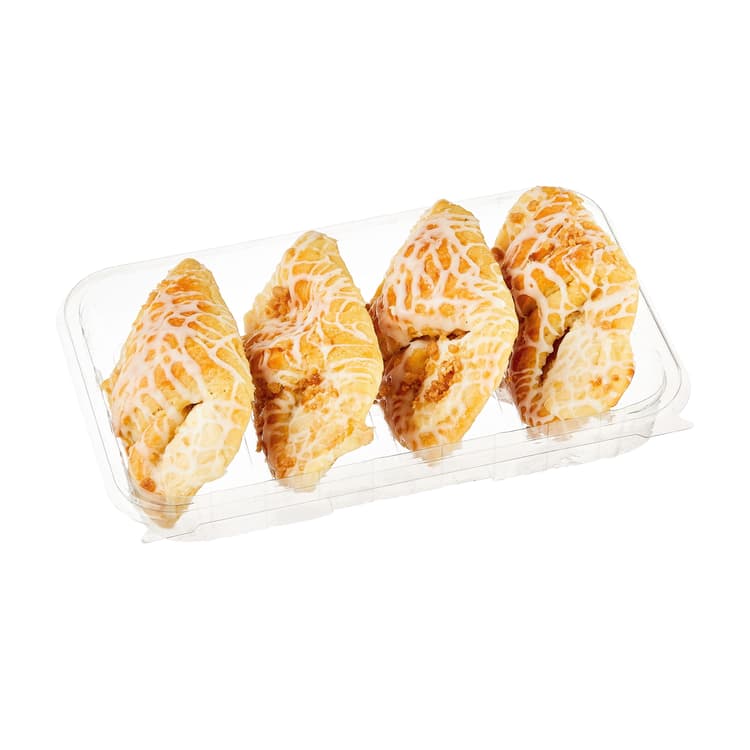 Marketside Triple-Filled Individual Cheese Bowtie Danish, Clamshell