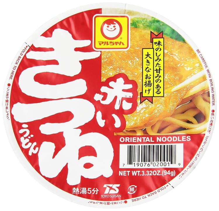 Maruchan Aka Kitsune Udon