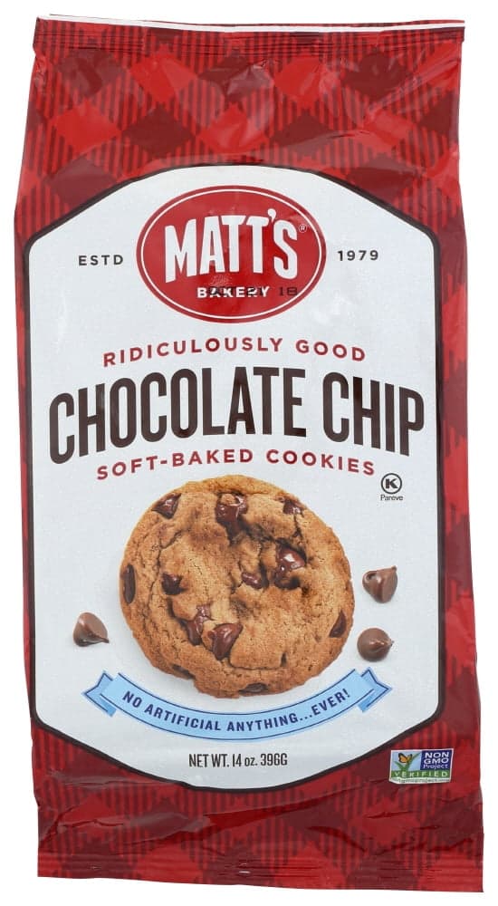 Matt'S Cookies, Soft-Baked, Chocolate Chip