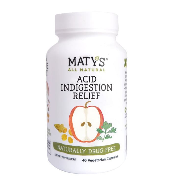 Maty'S All Natural Acid And Indigestion Relief, 40 Capsules