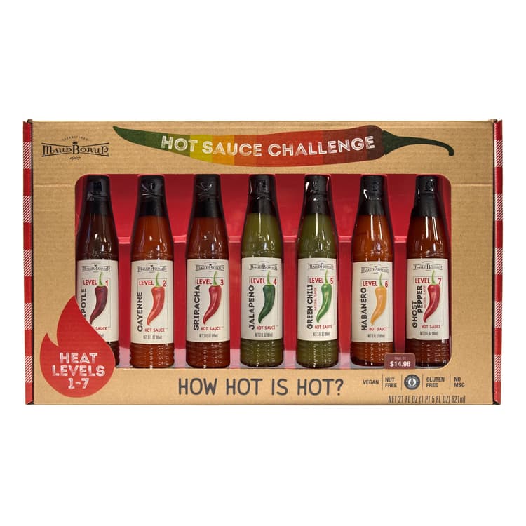 Maud Borup Hot Sauce Challenge Gift Set
