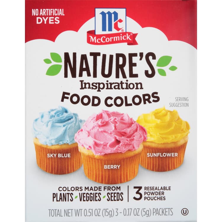 Mccormick Nature'S Inspiration Food Colors