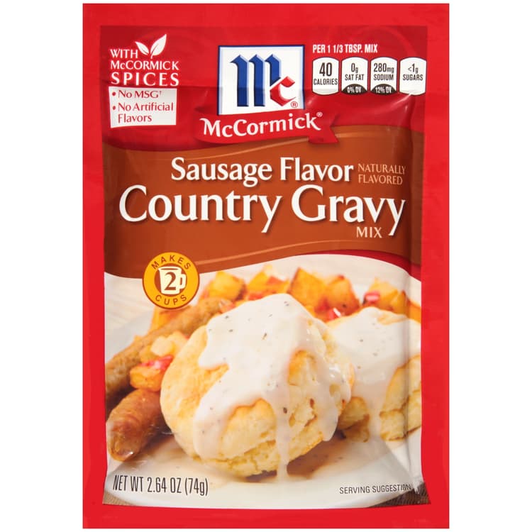 Mccormick Sausage Flavor Country Gravy Mix