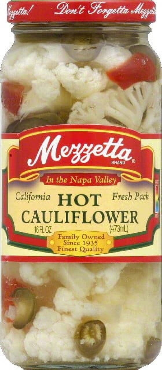 Mezzetta Cauliflower, Hot, Fresh