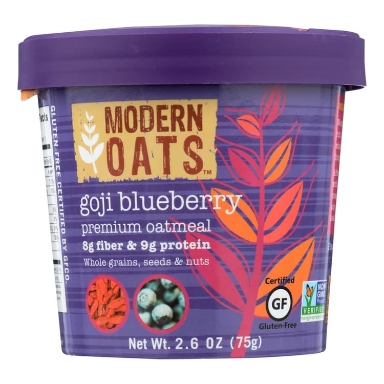 Modern Oats Oatmeal, Goji Blueberry