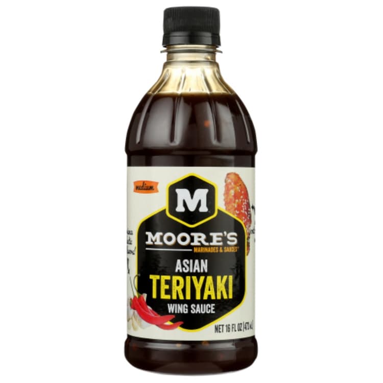Moore'S Wing Sauce, Asian Teriyaki, Medium