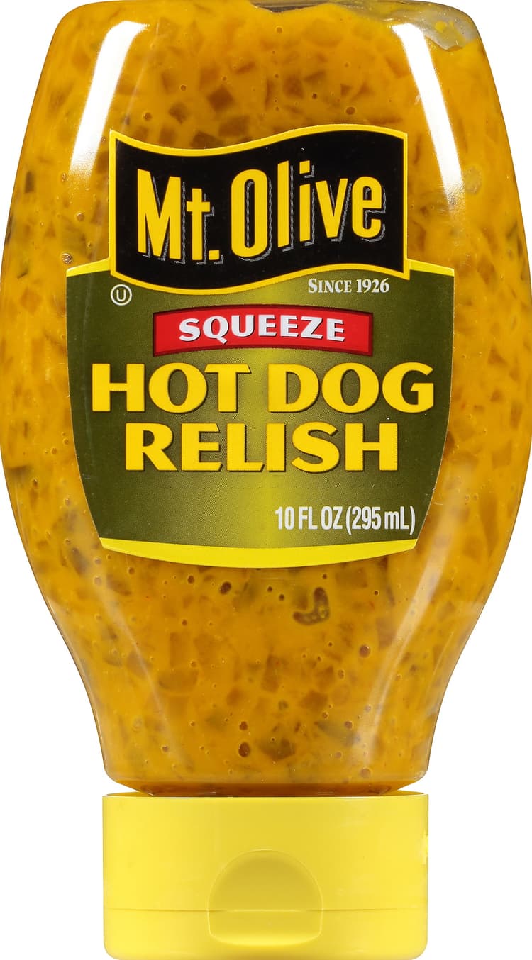 Mt Olive Hot Dog Relish Squeeze