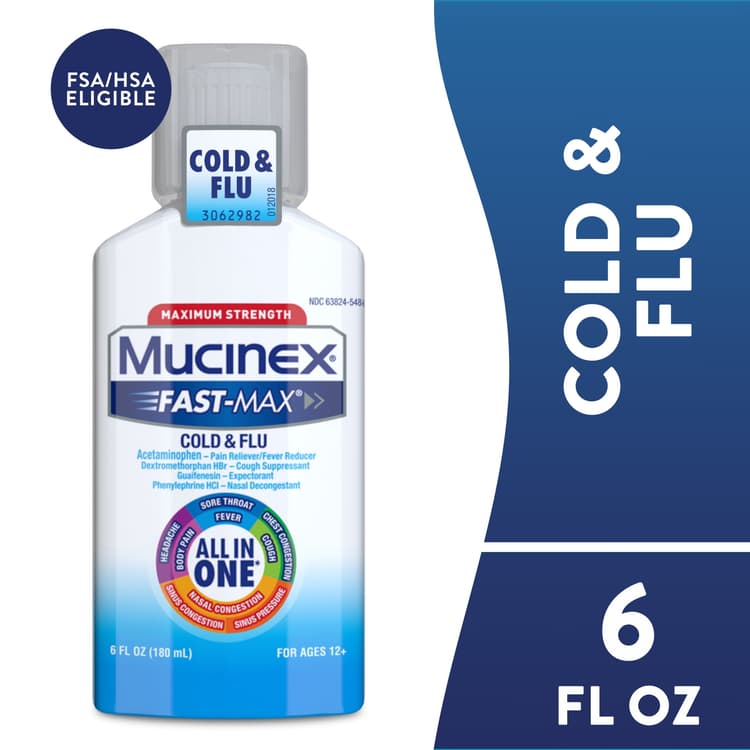 Mucinex Fast-Max Maximum Strength Cold & Flu