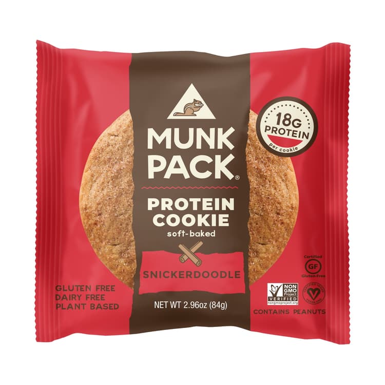 Munk Pack Protein Cookie, Snickerdoodle, Soft-Baked
