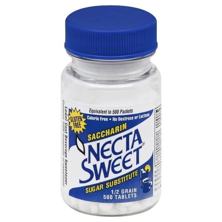 Necta Sweet Sugar Substitute, Saccharin, Rain