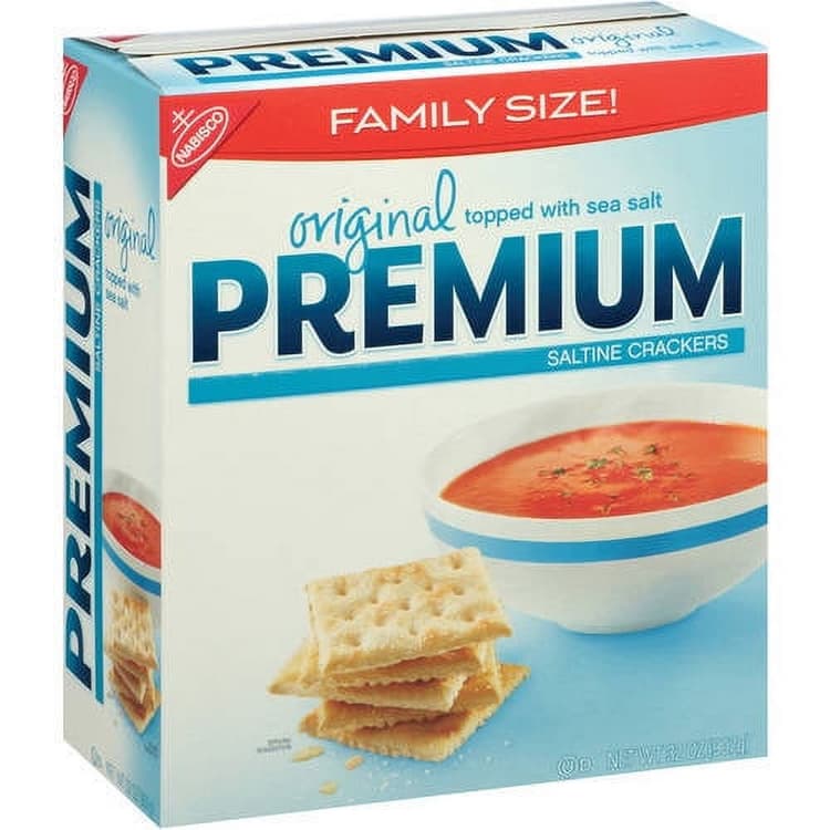 Nabisco Premium Original Saltine Crackers With Sea Salt