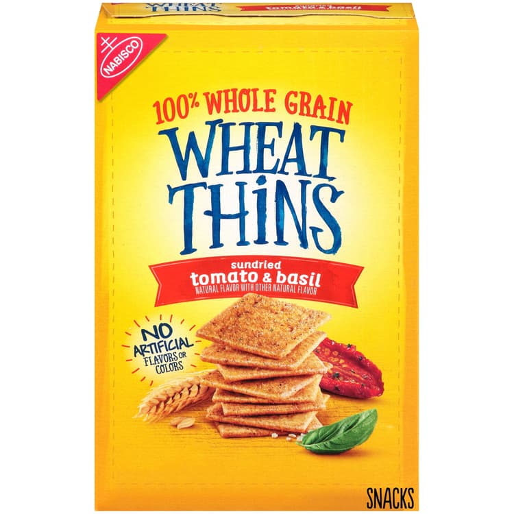Wheat Thins Snacks Sundried Tomato & Basil