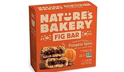 Natures Bakery Fig Bar Stone Ground Whole Wheat Pumpkin Spice