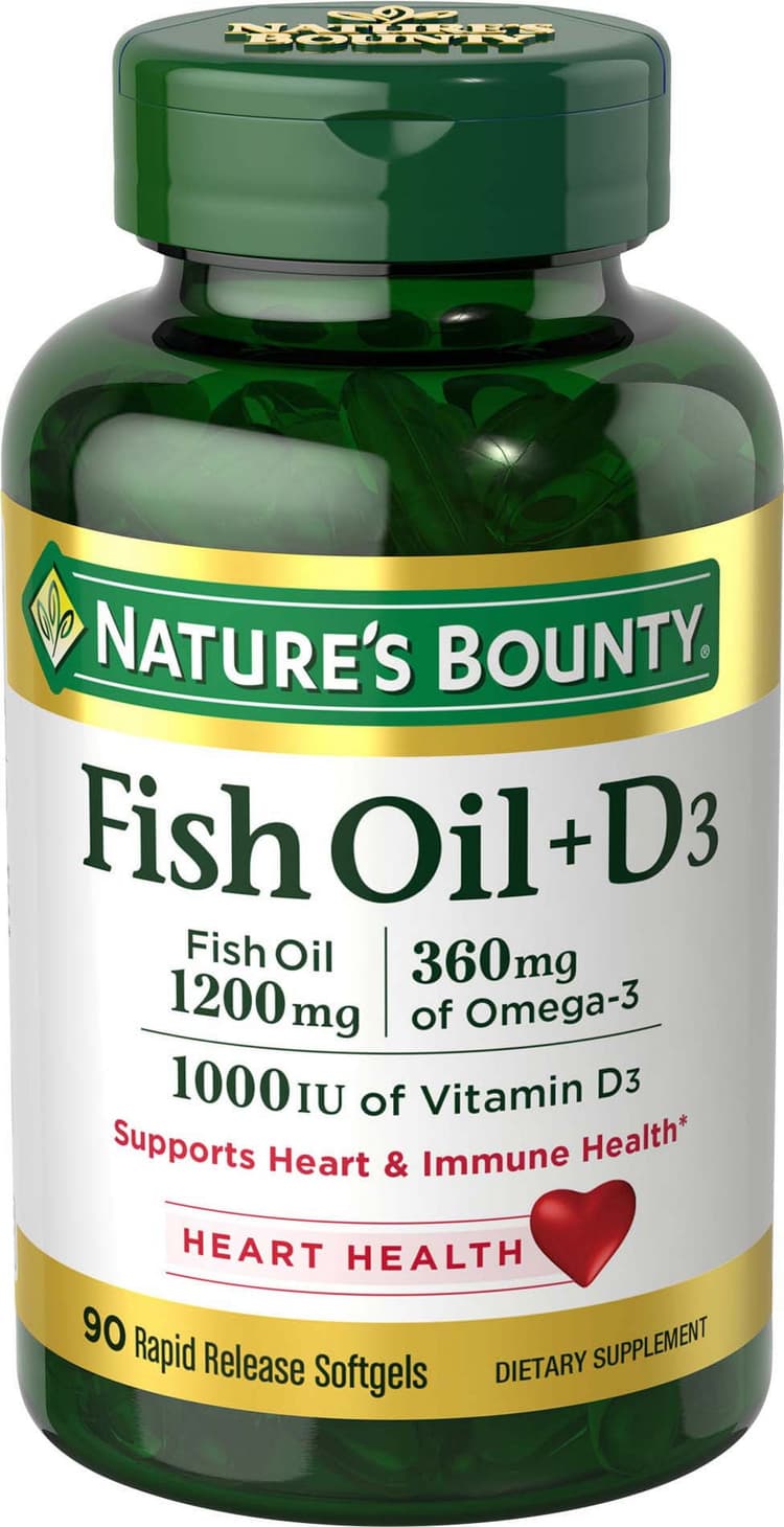 Nature'S Bounty Fish Oil + D