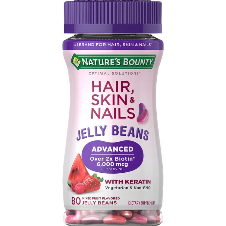 Nature'S Bounty Advanced Hair, Skin & Nails Jelly Beans With Keratin