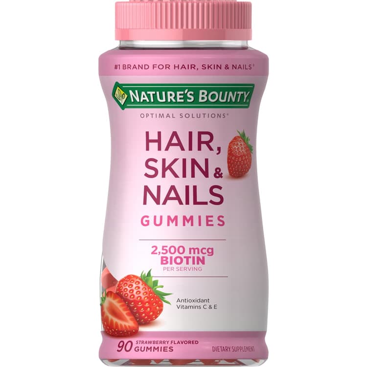 Nature'S Bounty Hair Skin And Nail Vitamins With Biotin, Gummies