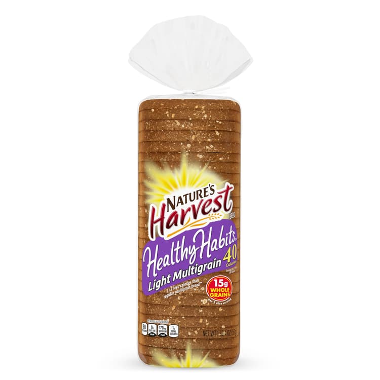 Nature'S Harvest Light Multigrain Bread