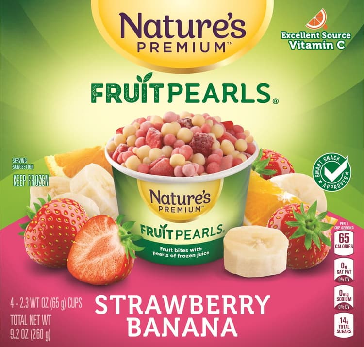 Nature'S Premium Fruit Pearls Strawberry Banana