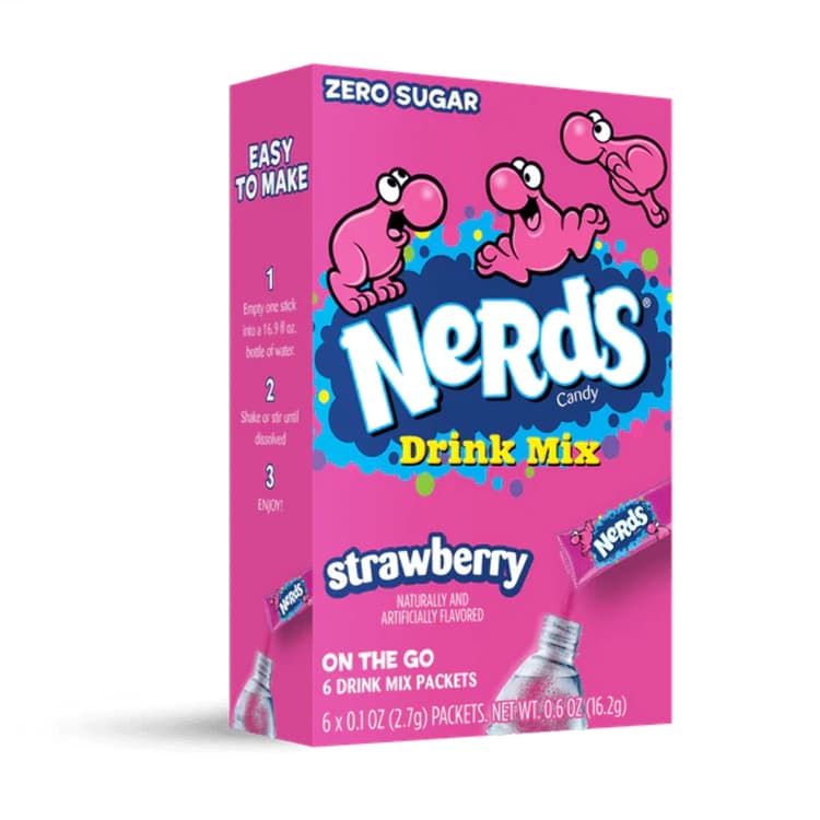 Nerds Strawberry On The Go Drink Mix