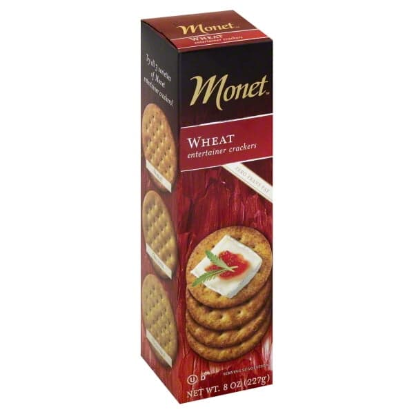 Monet Entertainer Wheat Crackers