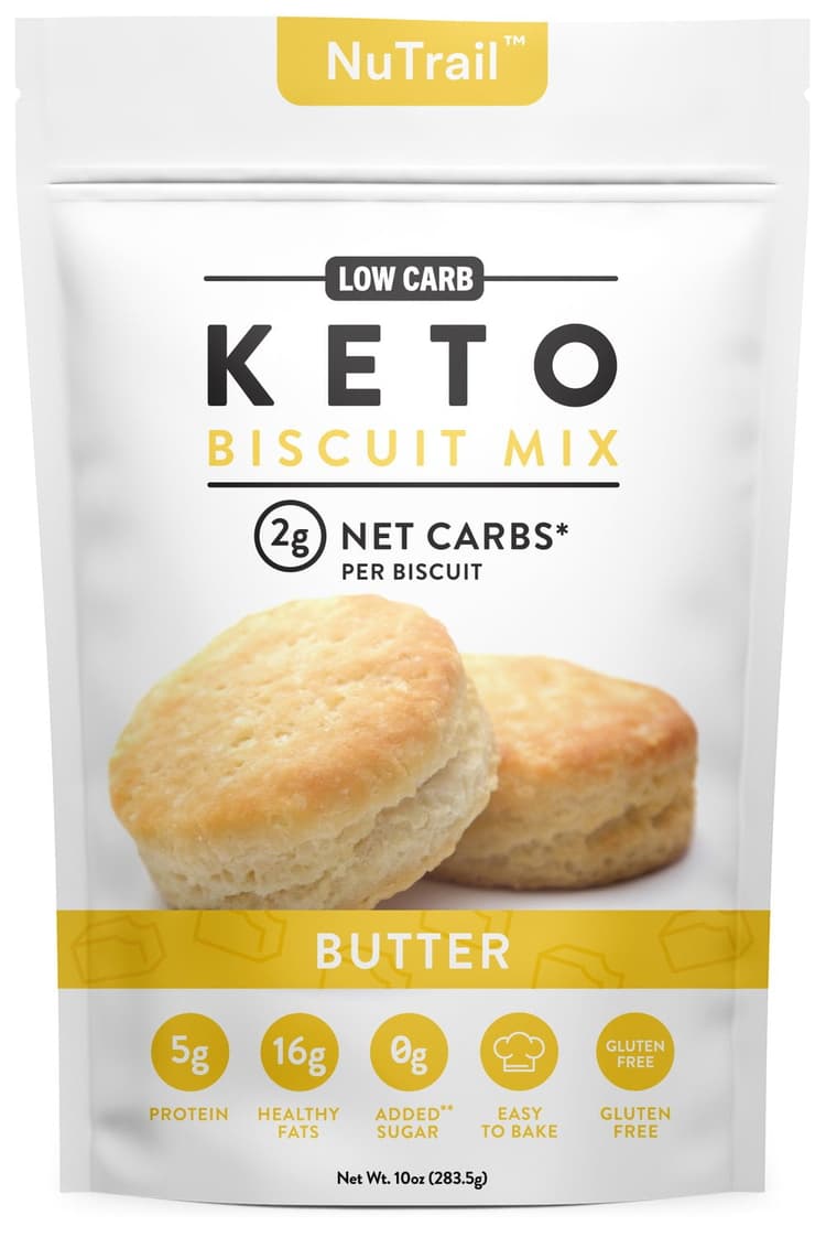 Nutrail Low Carb Keto Biscuit Mix Butter