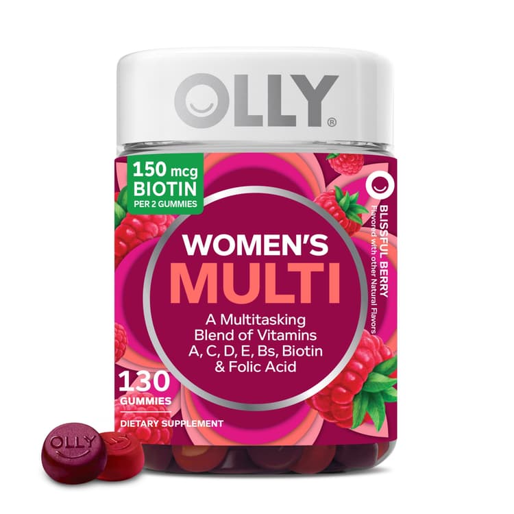 Olly Women'S Daily Multivitamin Gummy, Health & Immune Support, Berry
