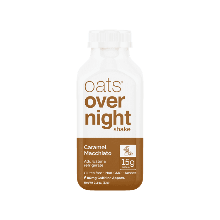Oats Overnight Shake Caramel Macchiato