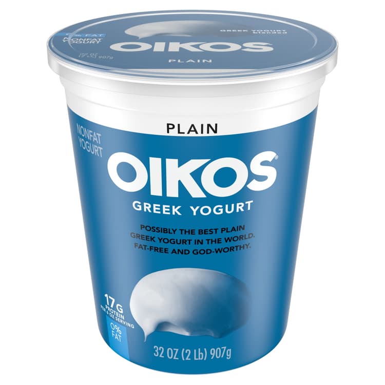 Oikos Greek Nonfat Yogurt, Plain