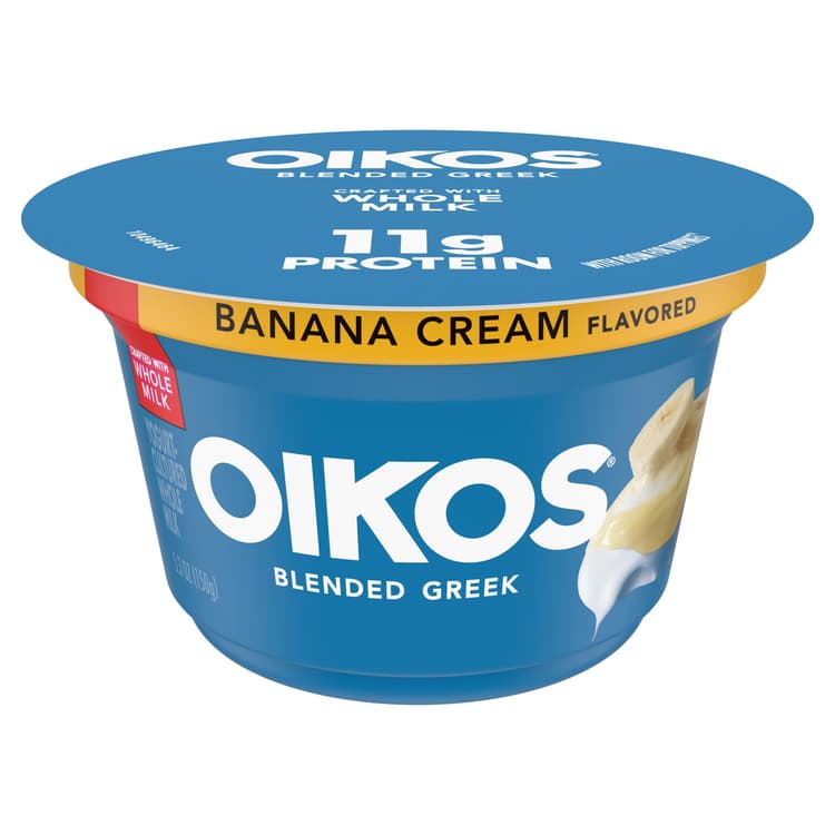 Oikos Whole Milk Banana Cream Greek Yogurt