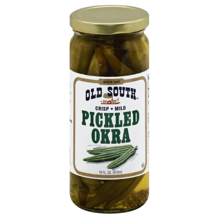 Old South Okra, Pickled, Mild