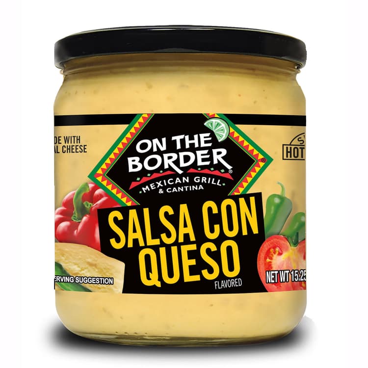 On The Border Salsa Con Queso, Jar