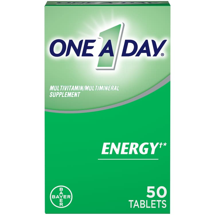 One A Day Energy Multivitamin Tablets, Multivitamins For Men & Women