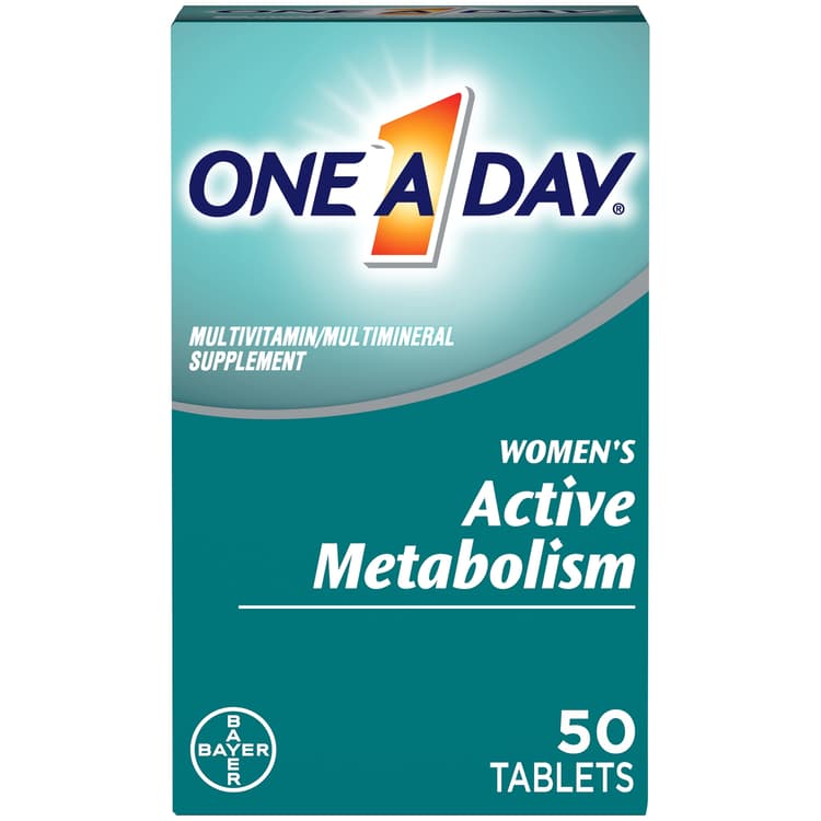 One A Day Women'S Active Metabolism Multivitamin