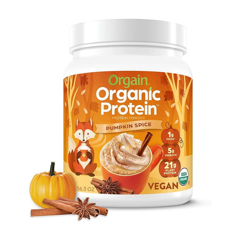 Orgain Organic Protein Protein Powder Pumpkin Spice Flavored