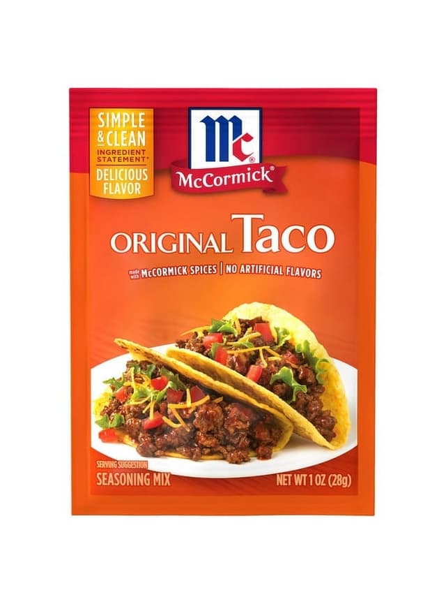 Is it Low Histamine? Mccormick Original Taco Seasoning Mix