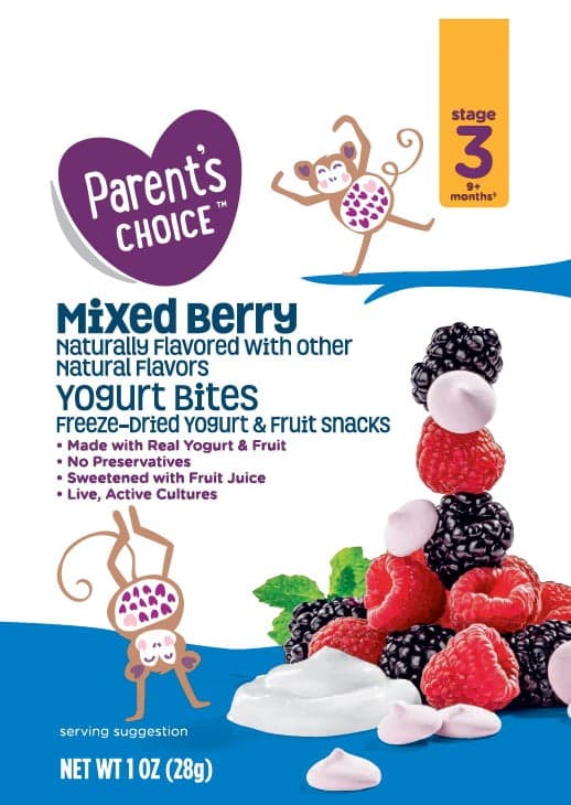 Parents Choice Mixed Berry Yogurt