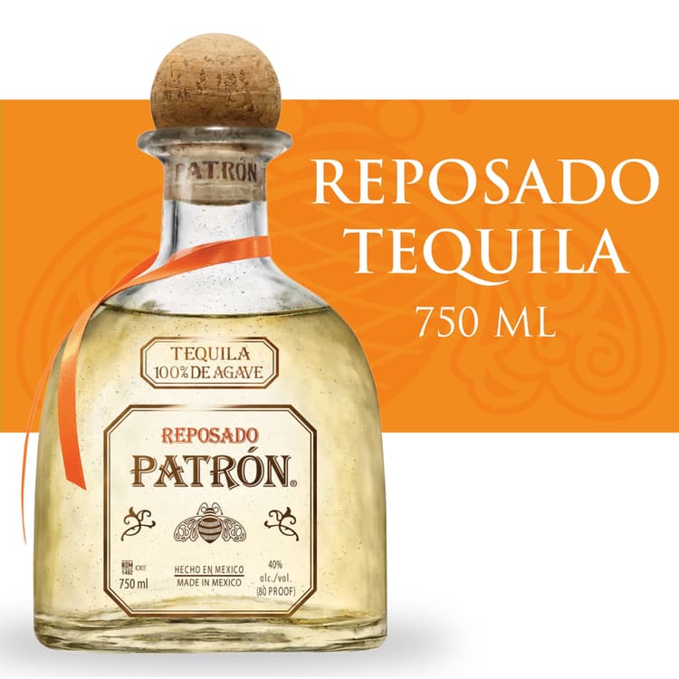 Patron Reposado Tequila, 40% Abv