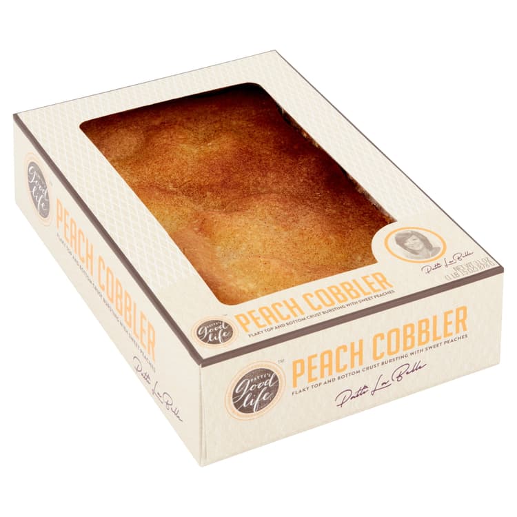 Patti Labelle'S Good Life Peach Cobbler, Shelf-Stable, Flaky