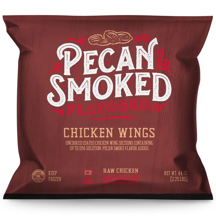 Pecan Smoked Chicken Wings, Protein Per Serving